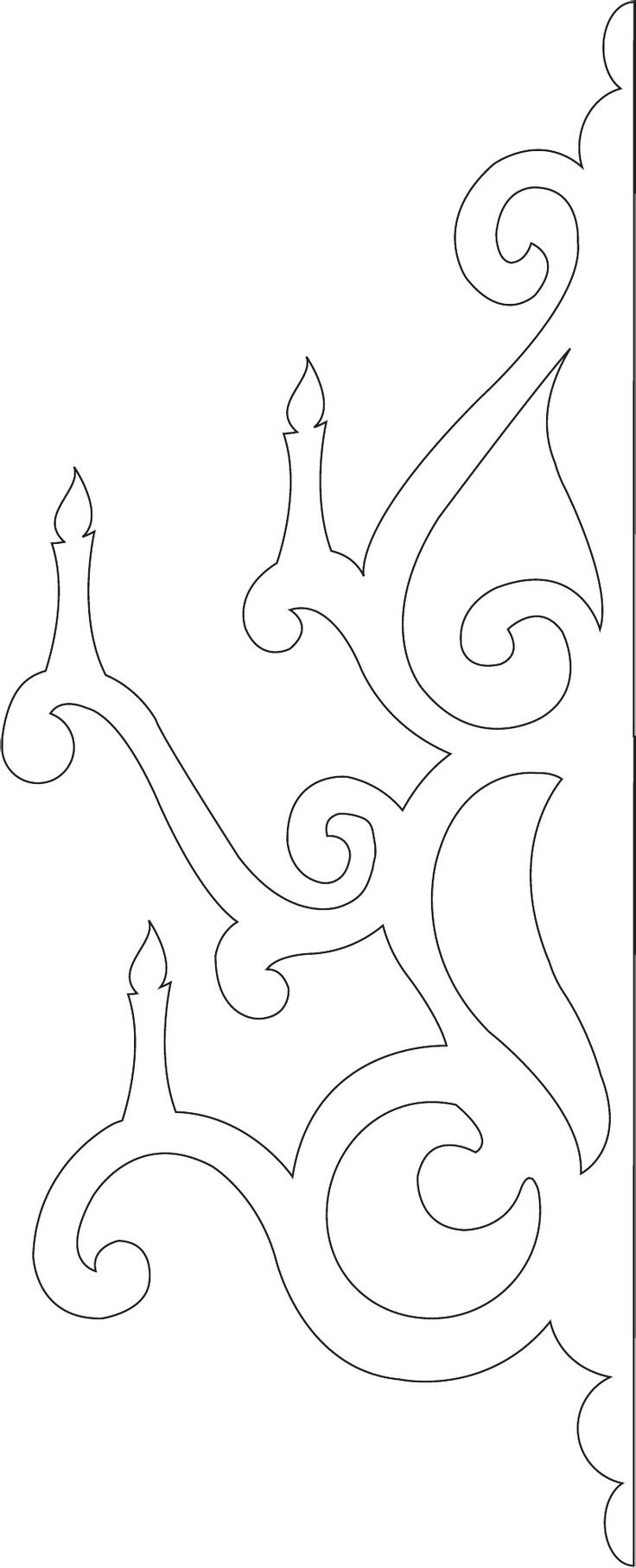 Coloring page: Candlestick (Objects) #169857 - Free Printable Coloring Pages
