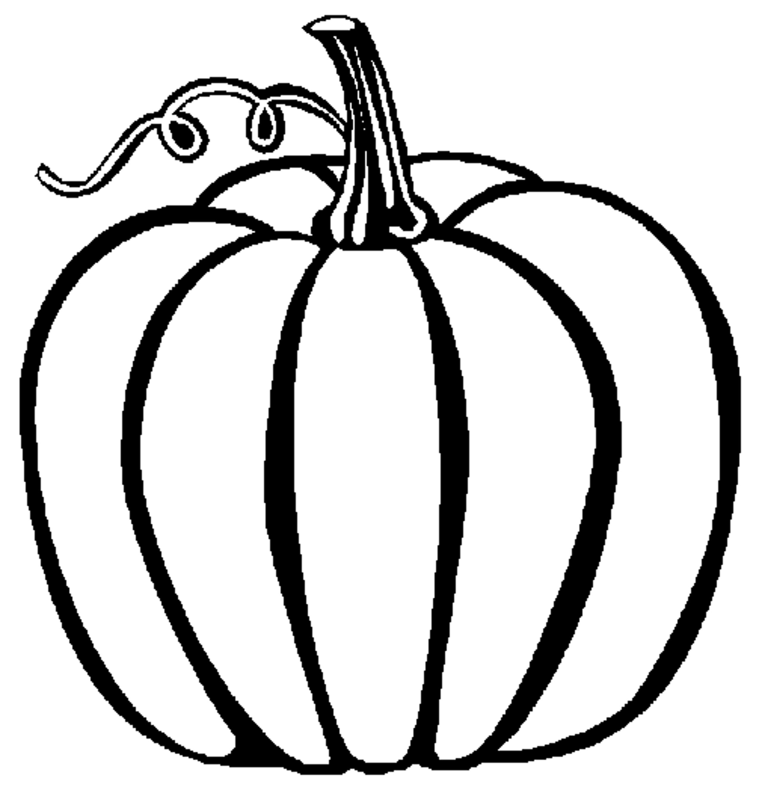Coloring page: Pumpkin (Objects) #166824 - Free Printable Coloring Pages