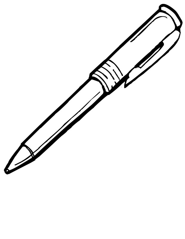 Coloring page: School equipment (Objects) #118537 - Free Printable Coloring Pages