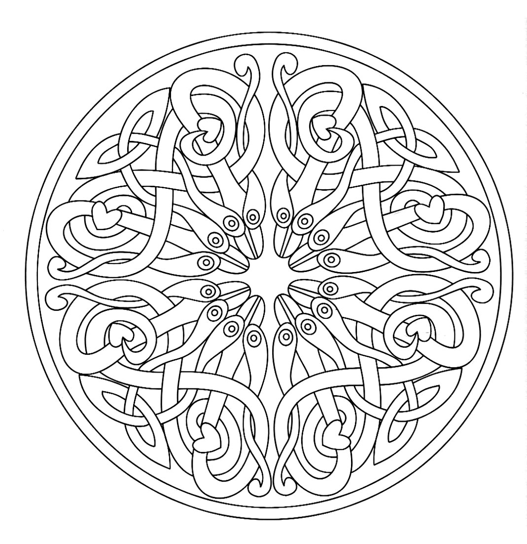 Coloring page: Anti-stress (Relaxation) #126834 - Free Printable Coloring Pages