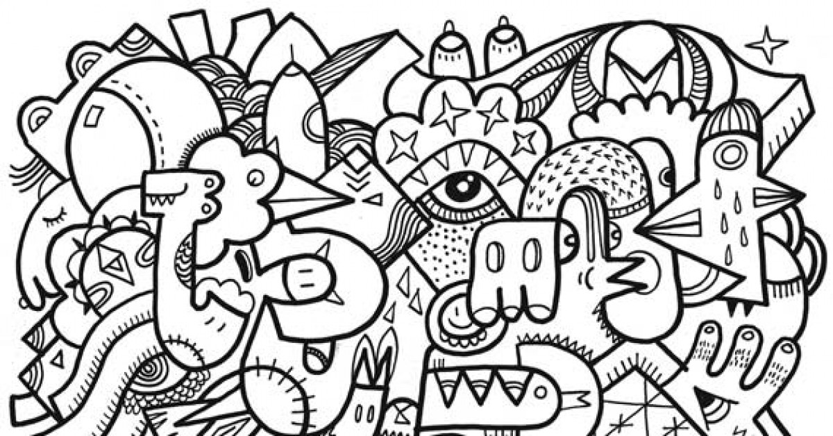 Coloring page: Anti-stress (Relaxation) #126953 - Free Printable Coloring Pages