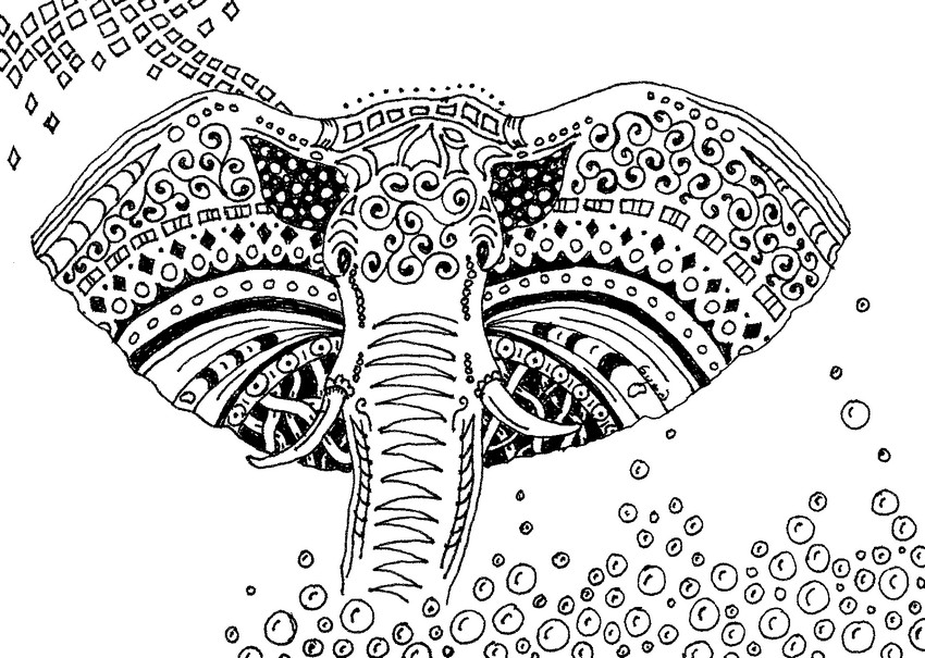 Coloring page: Anti-stress (Relaxation) #127027 - Free Printable Coloring Pages