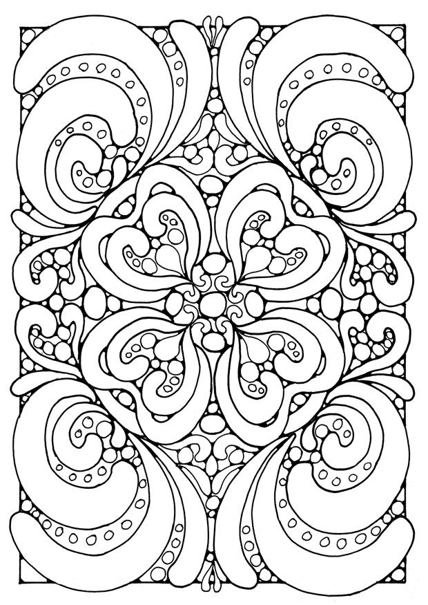Coloring page: Art Therapy (Relaxation) #23151 - Free Printable Coloring Pages