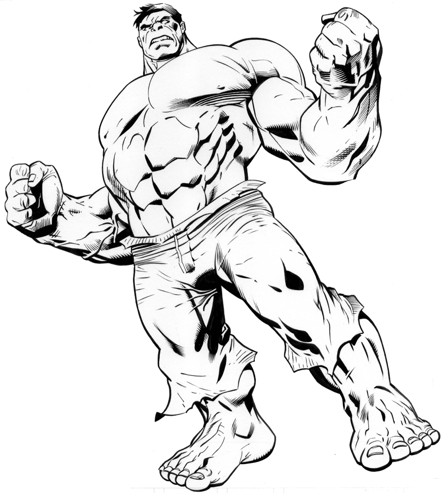 Coloring page: Avengers (Superheroes) #74063 - Free Printable Coloring Pages
