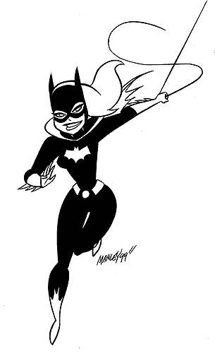 Coloring page: Batgirl (Superheroes) #77994 - Free Printable Coloring Pages
