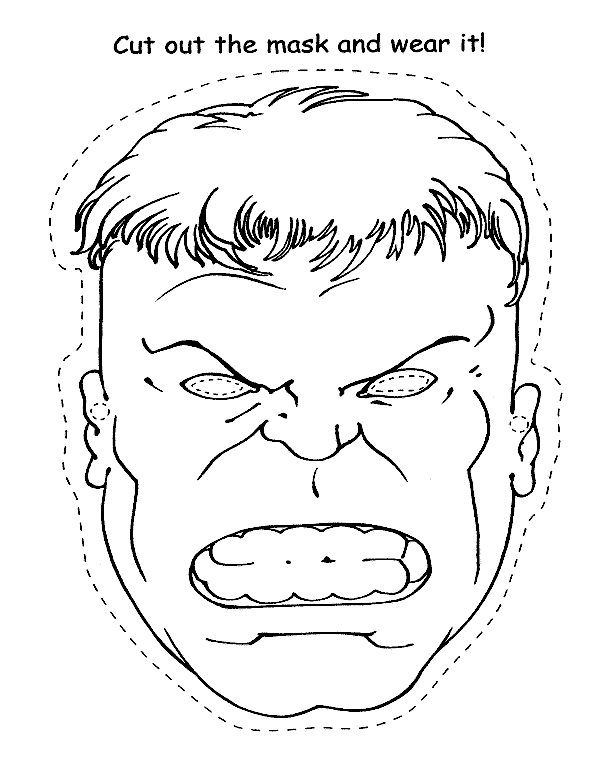 Coloring page: Hulk (Superheroes) #79019 - Free Printable Coloring Pages