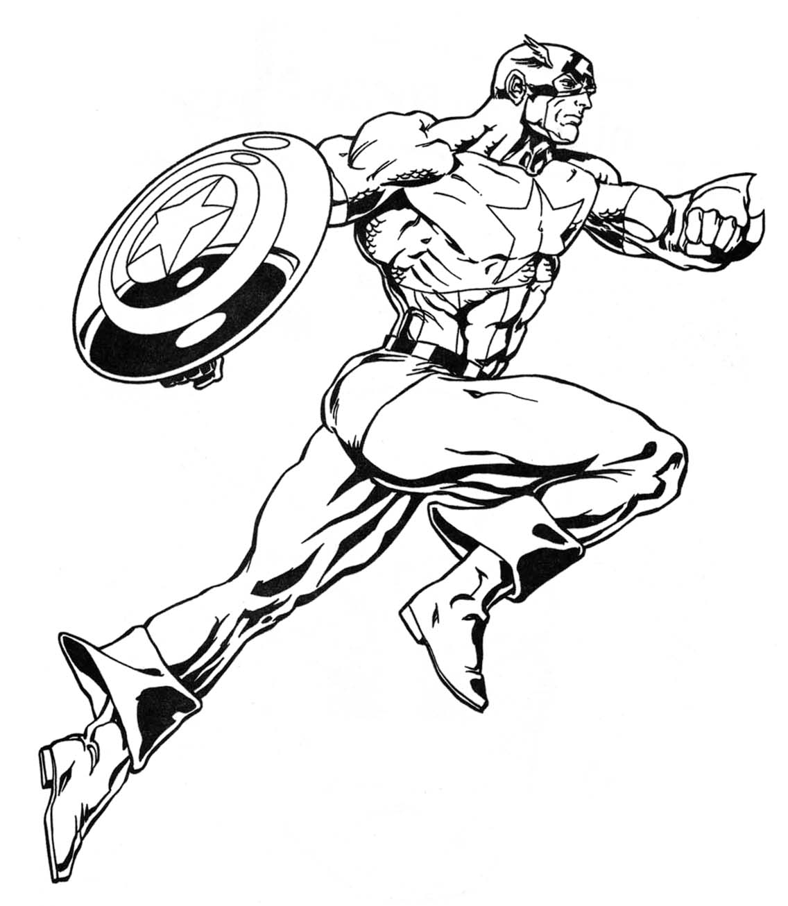 Coloring page: Marvel Super Heroes (Superheroes) #79598 - Free Printable Coloring Pages