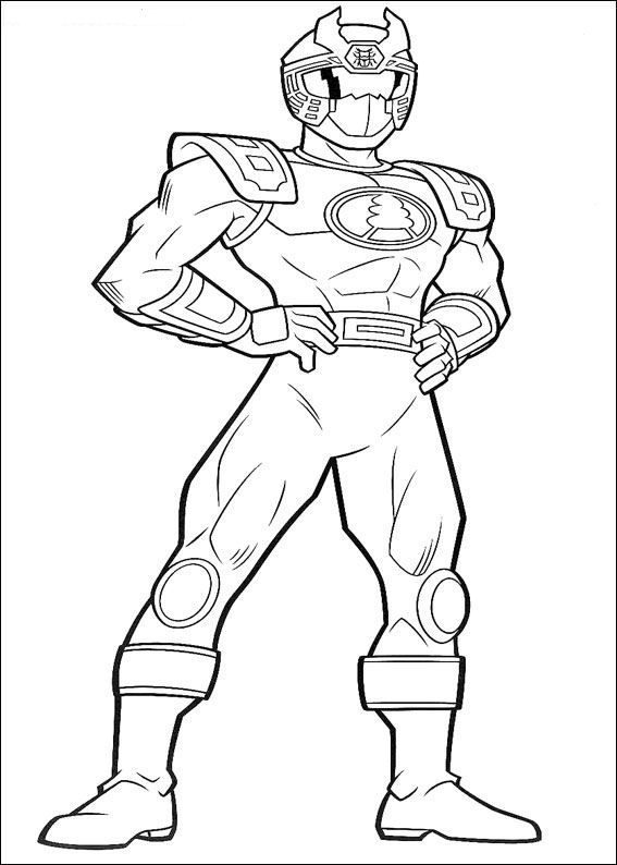 Coloring page: Power Rangers (Superheroes) #49951 - Free Printable Coloring Pages