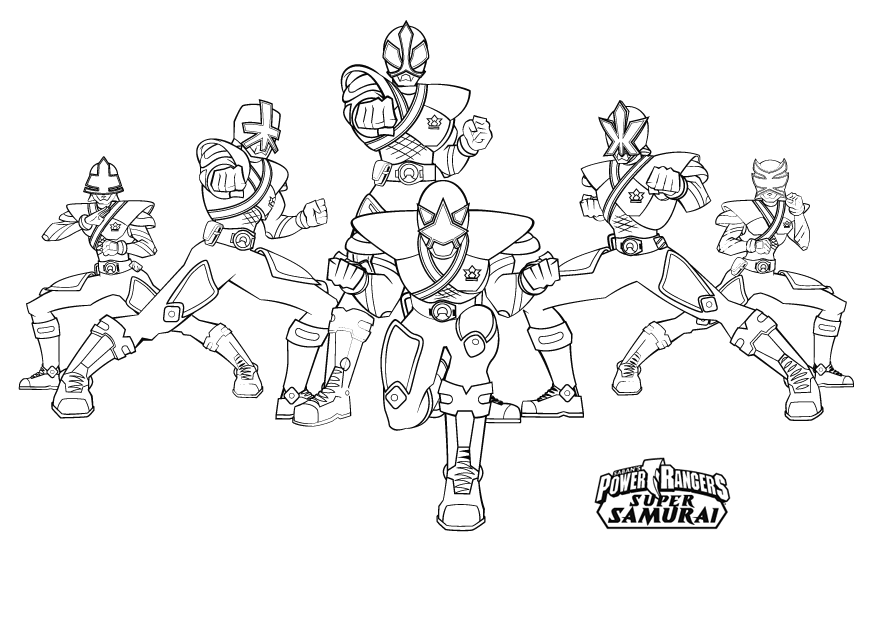 Coloring page: Power Rangers (Superheroes) #49968 - Free Printable Coloring Pages
