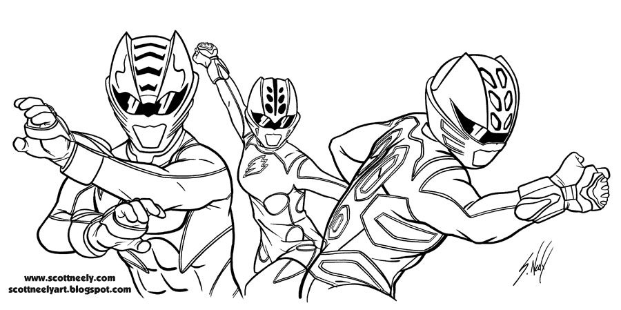Coloring page: Power Rangers (Superheroes) #49998 - Free Printable Coloring Pages