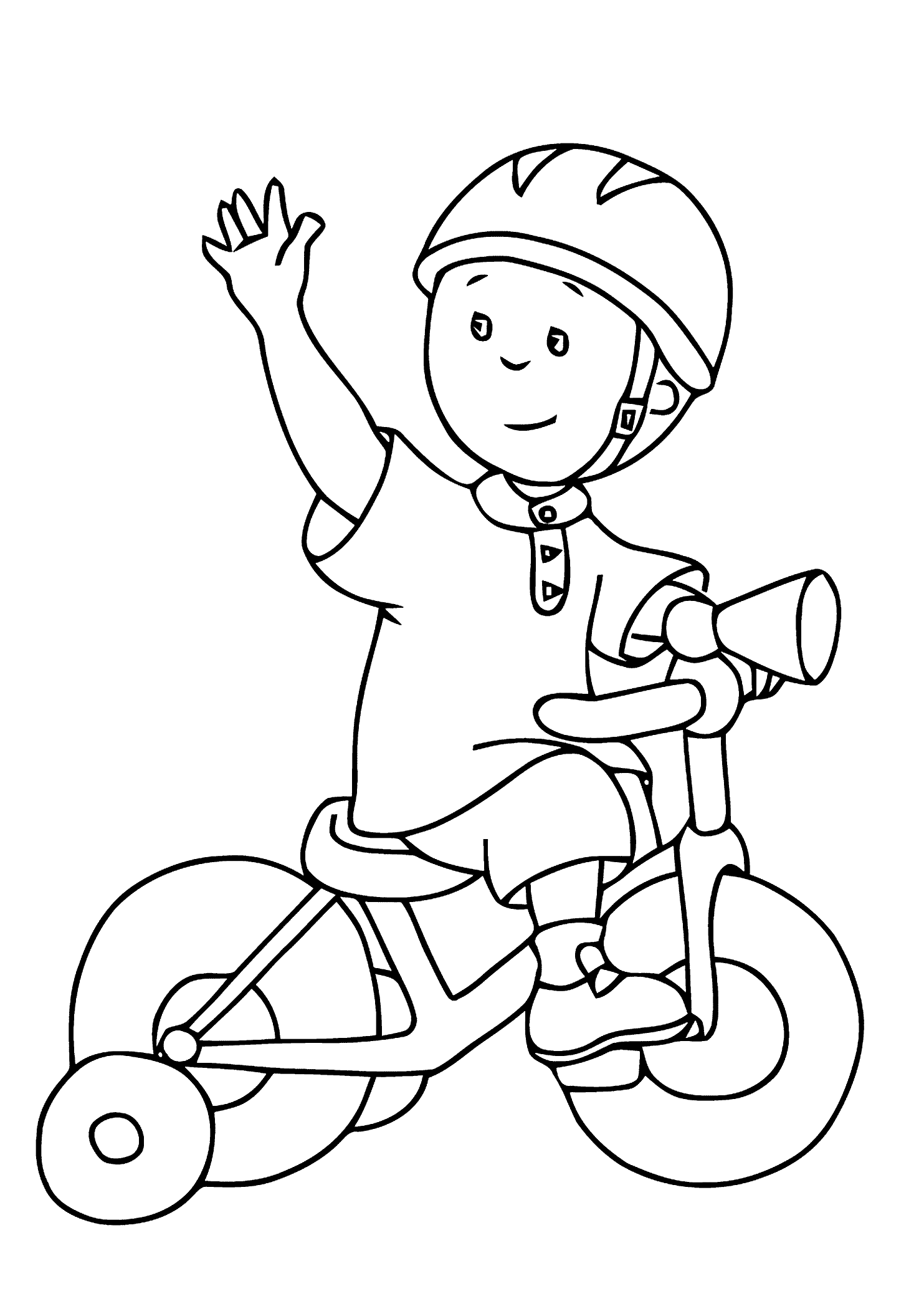 Coloring page: Bike / Bicycle (Transportation) #136993 - Free Printable Coloring Pages
