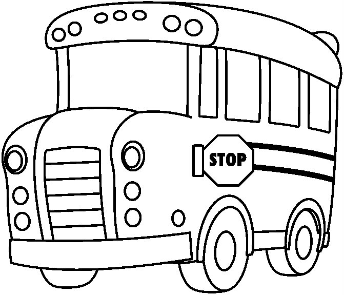 Coloring page: Bus (Transportation) #135388 - Free Printable Coloring Pages