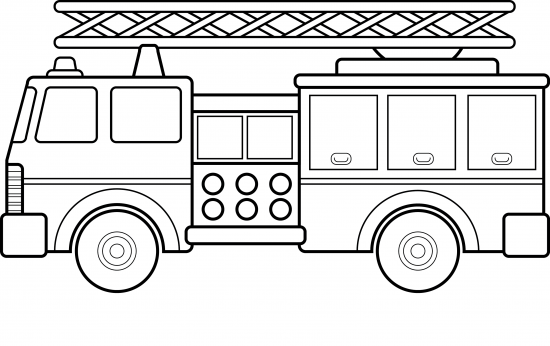 Coloring page: Firetruck (Transportation) #135778 - Free Printable Coloring Pages