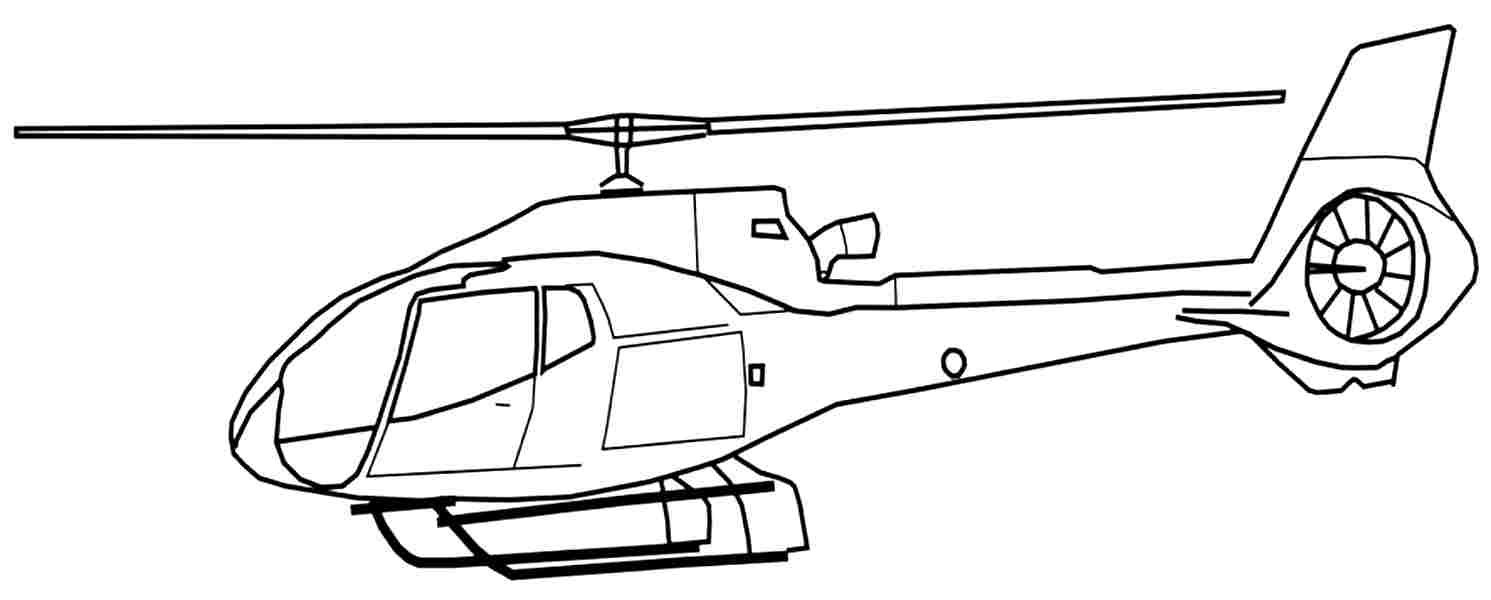Coloring page: Helicopter (Transportation) #136043 - Free Printable Coloring Pages