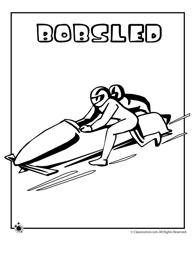 Coloring page: Luge (Transportation) #142561 - Free Printable Coloring Pages