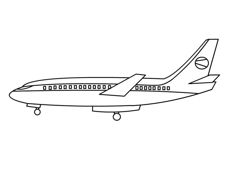 Coloring page: Plane (Transportation) #134785 - Free Printable Coloring Pages