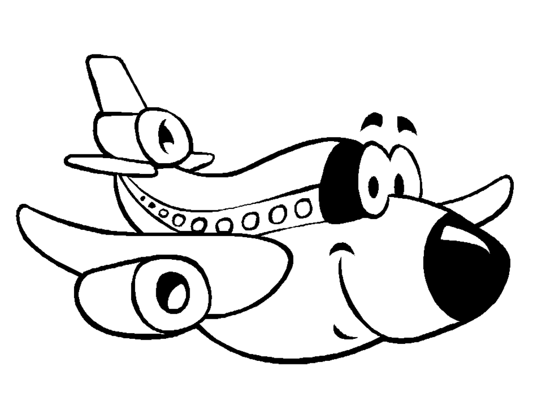 Coloring page: Plane (Transportation) #134943 - Free Printable Coloring Pages