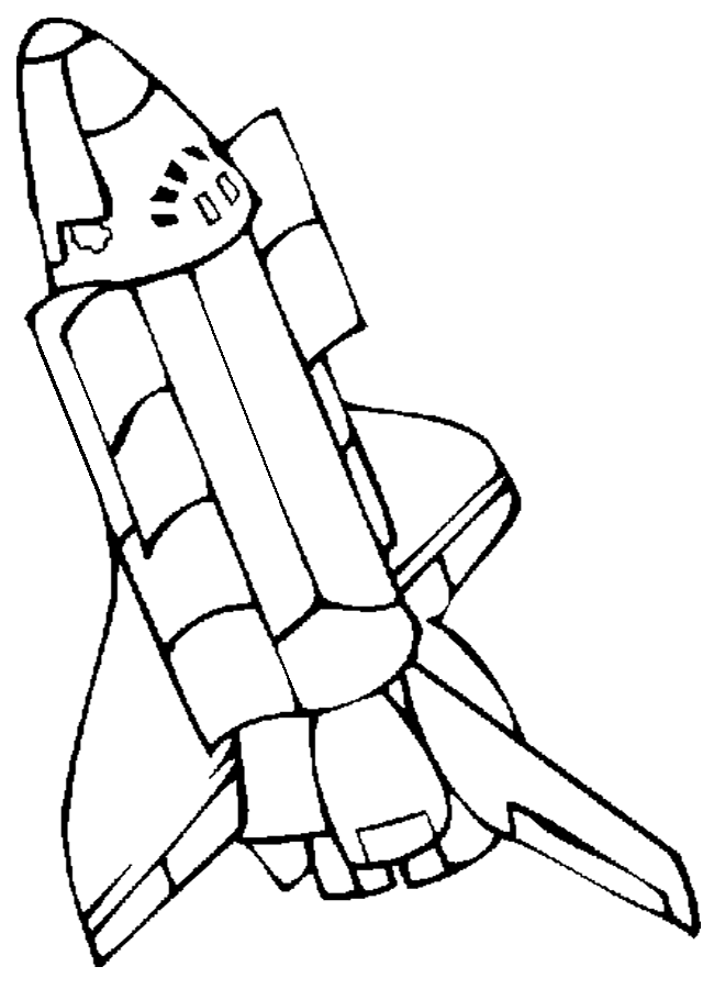 Coloring page: Spaceship (Transportation) #140474 - Free Printable Coloring Pages