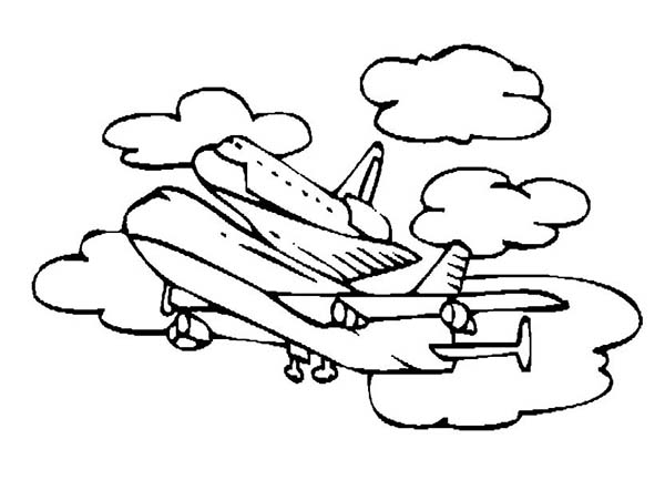 Coloring page: Spaceship (Transportation) #140507 - Free Printable Coloring Pages
