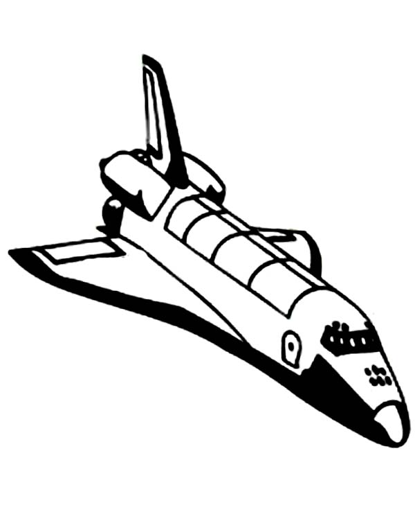 Coloring page: Spaceship (Transportation) #140523 - Free Printable Coloring Pages