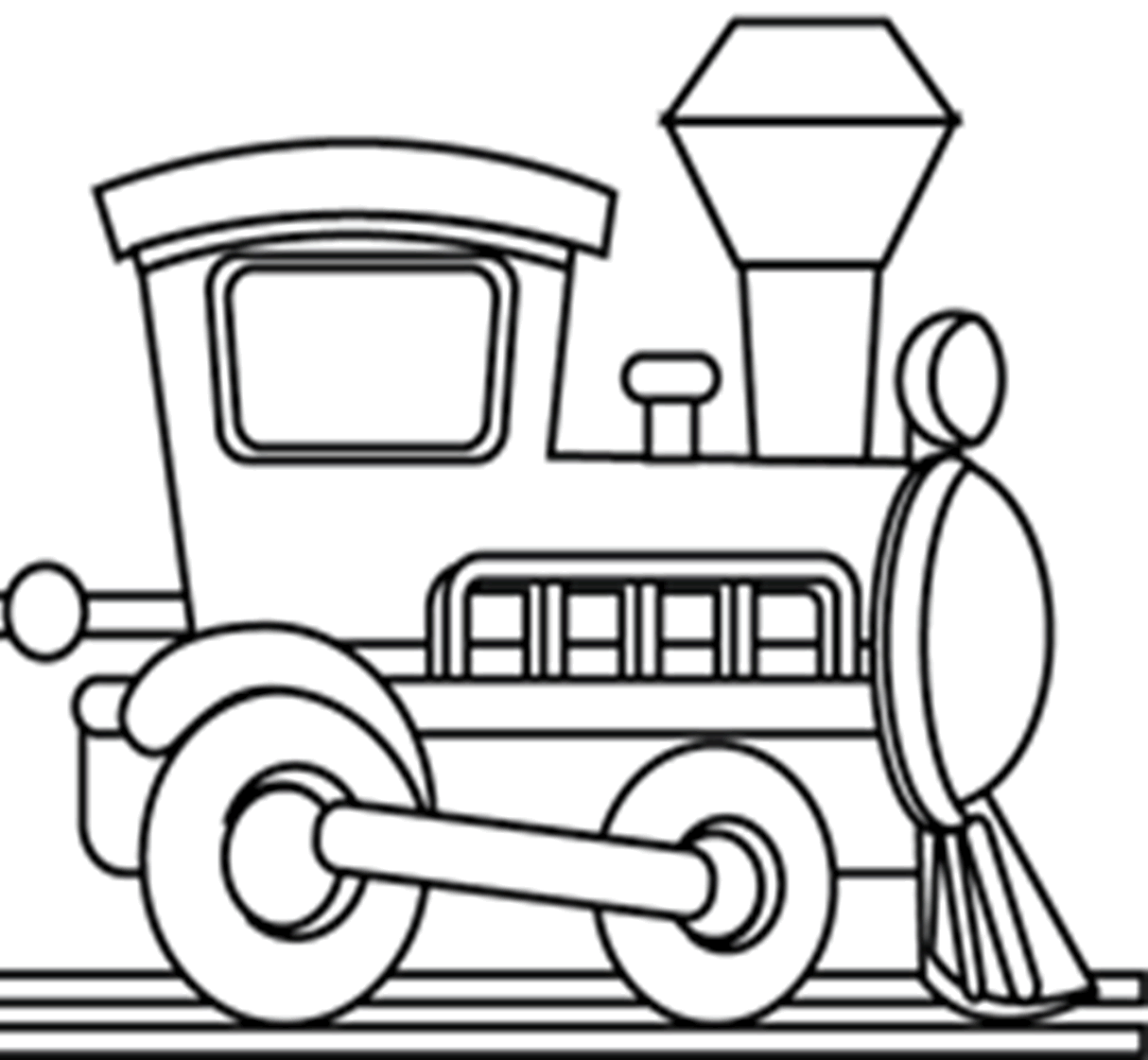 Coloring page: Train / Locomotive (Transportation) #135071 - Free Printable Coloring Pages