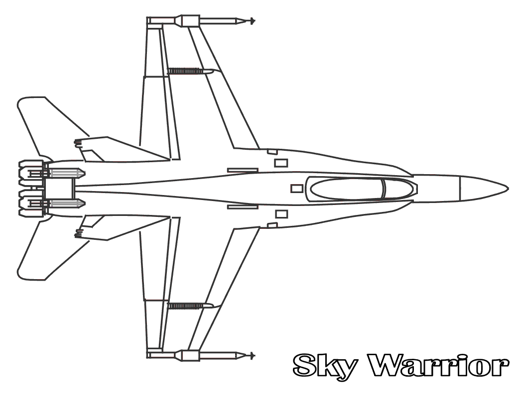 Coloring page: War Planes (Transportation) #141057 - Free Printable Coloring Pages