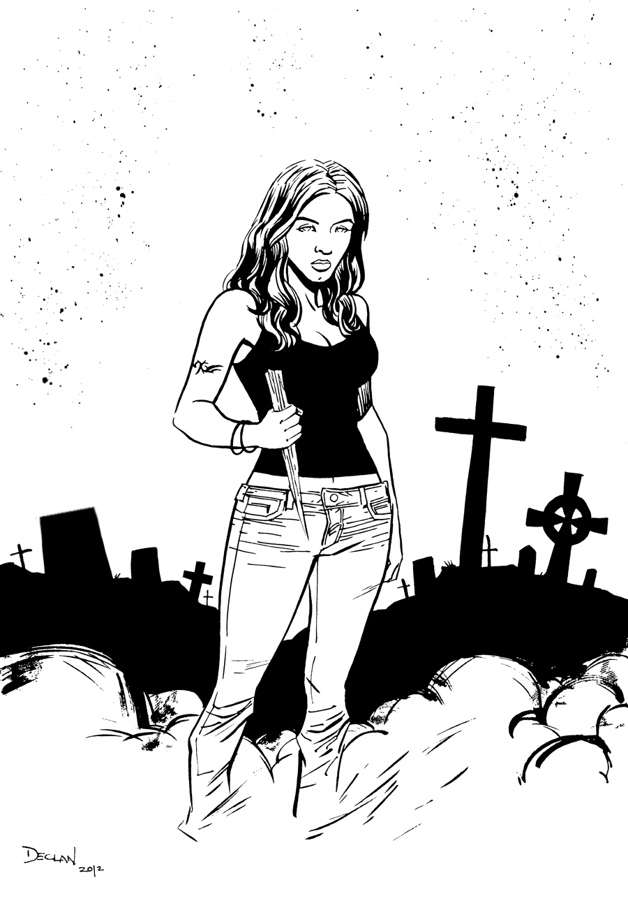 Coloring page: Buffy the vampire slayer (TV Shows) #153072 - Free Printable Coloring Pages