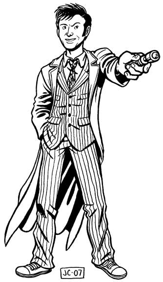 Coloring page: Doctor Who (TV Shows) #153151 - Free Printable Coloring Pages