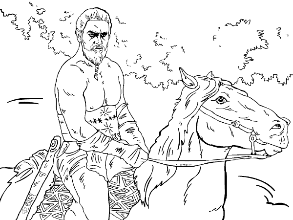 Coloring page: Game of Thrones (TV Shows) #151464 - Free Printable Coloring Pages