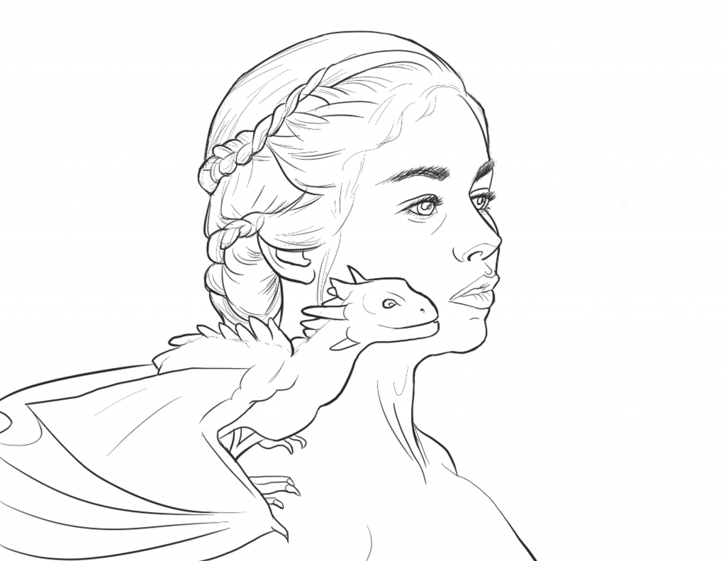Coloring page: Game of Thrones (TV Shows) #151516 - Free Printable Coloring Pages