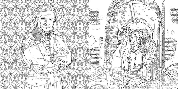 Coloring page: Sherlock (TV Shows) #153353 - Free Printable Coloring Pages