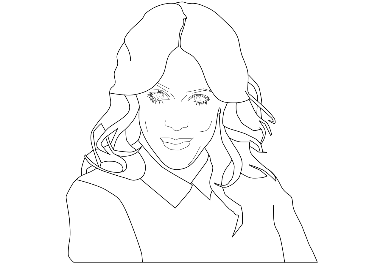 Coloring page: Violetta (TV Shows) #170464 - Free Printable Coloring Pages