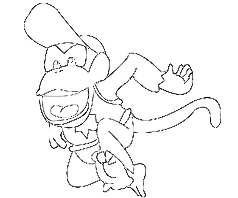 Coloring page: Donkey Kong (Video Games) #112194 - Free Printable Coloring Pages