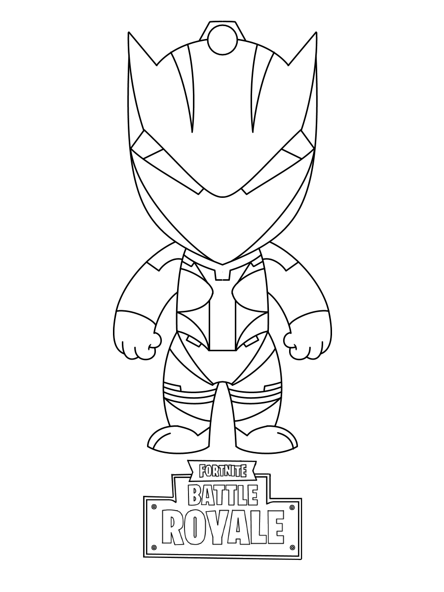 Coloring page: Fortnite (Video Games) #170150 - Free Printable Coloring Pages