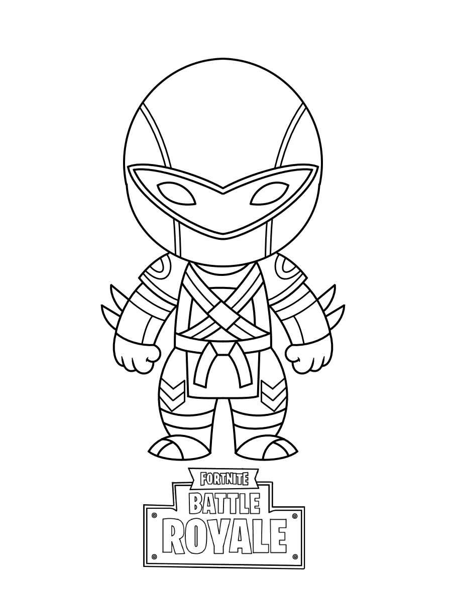 Coloring page: Fortnite (Video Games) #170154 - Free Printable Coloring Pages