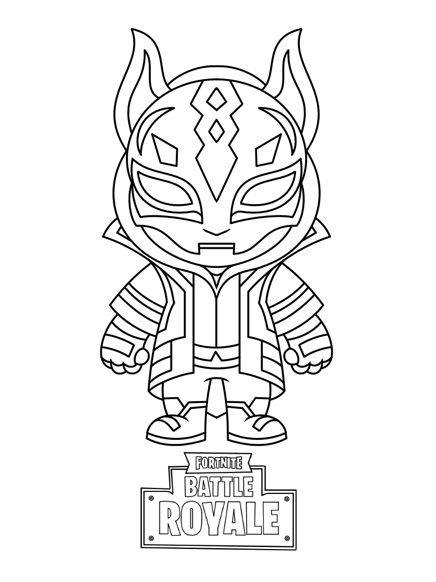 Coloring page: Fortnite (Video Games) #170155 - Free Printable Coloring Pages