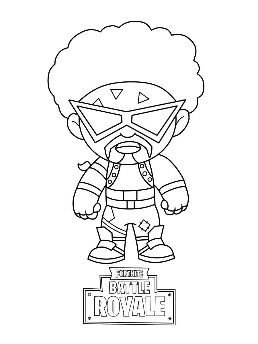 Coloring page: Fortnite (Video Games) #170169 - Free Printable Coloring Pages