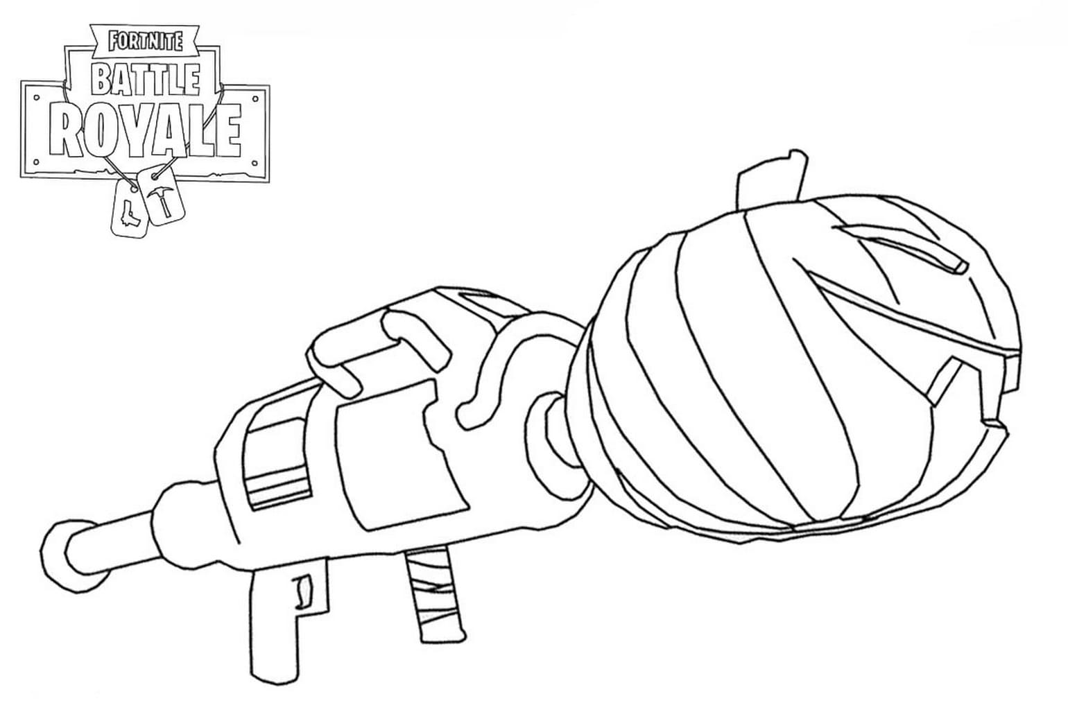 Coloring page: Fortnite (Video Games) #170181 - Free Printable Coloring Pages