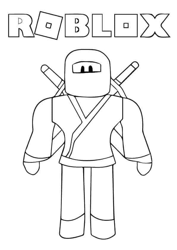 Coloring page: Roblox (Video Games) #170250 - Free Printable Coloring Pages