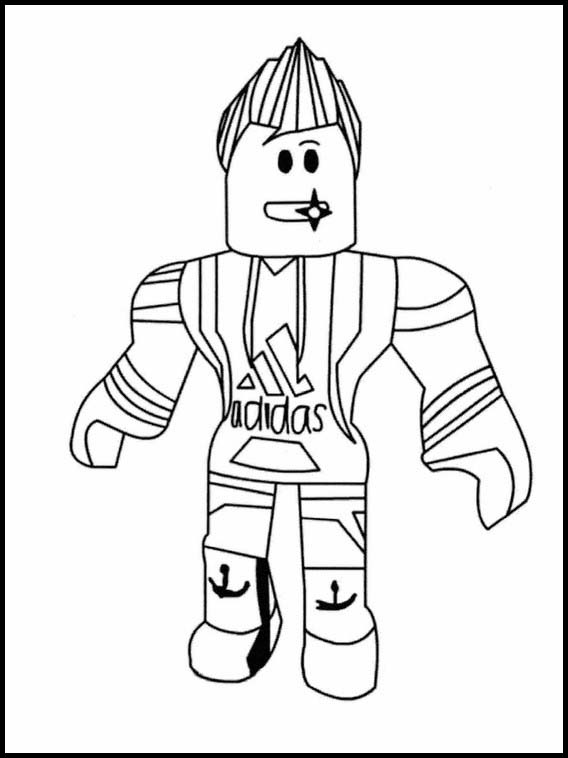 Coloring page: Roblox (Video Games) #170258 - Free Printable Coloring Pages