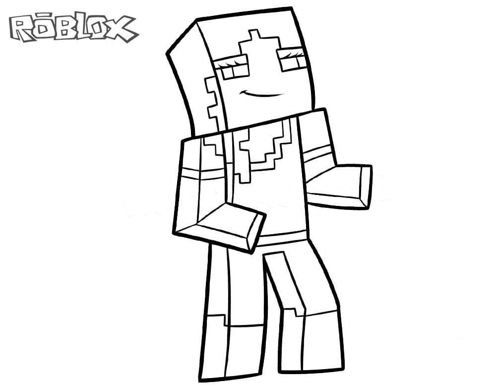 Coloring page: Roblox (Video Games) #170278 - Free Printable Coloring Pages