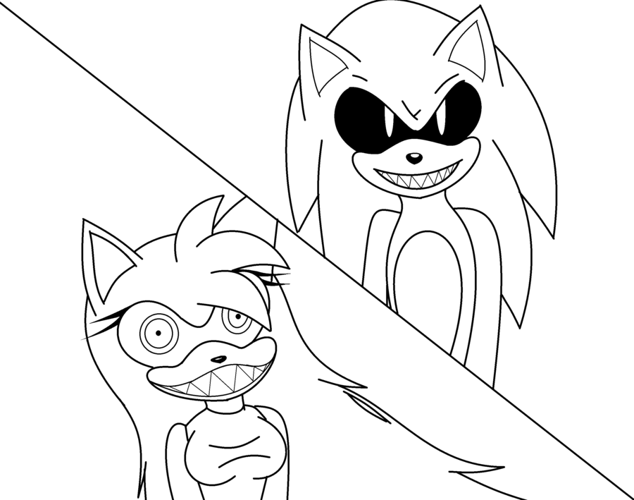 Coloring page: Sonic (Video Games) #153927 - Free Printable Coloring Pages