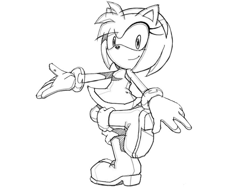 Coloring page: Sonic (Video Games) #153957 - Free Printable Coloring Pages