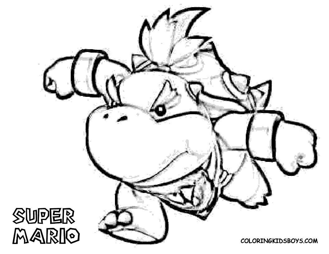 Coloring page: Super Mario Bros (Video Games) #153684 - Free Printable Coloring Pages