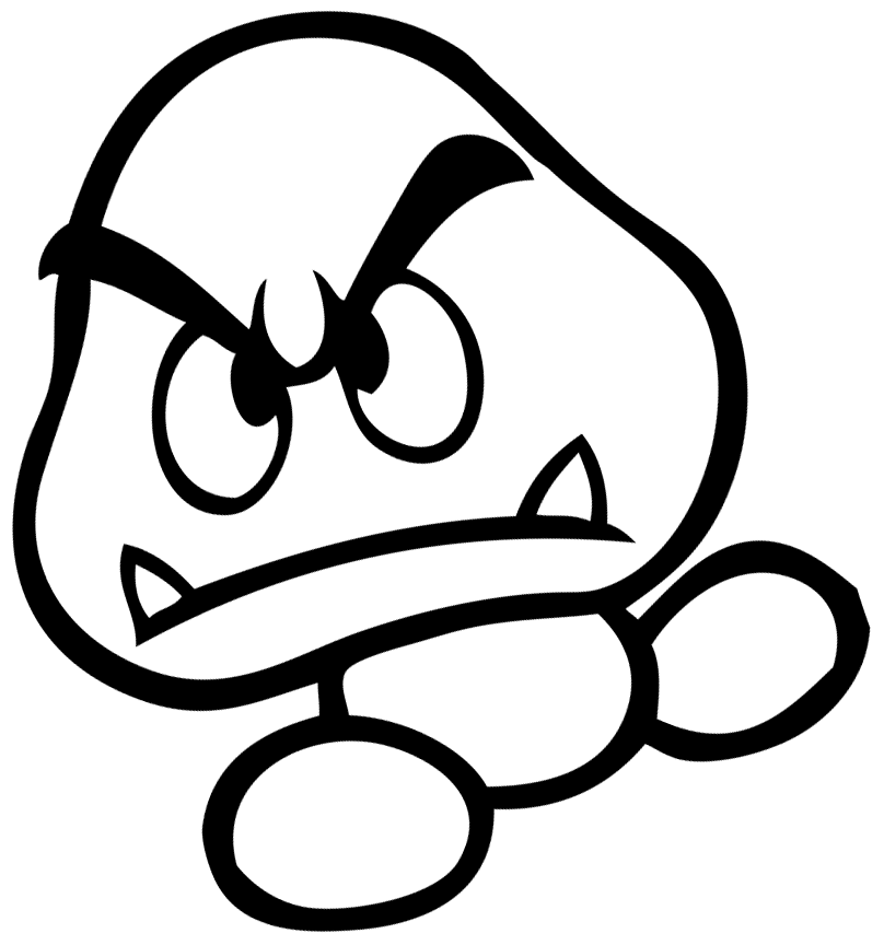 Coloring page: Super Mario Bros (Video Games) #153706 - Free Printable Coloring Pages