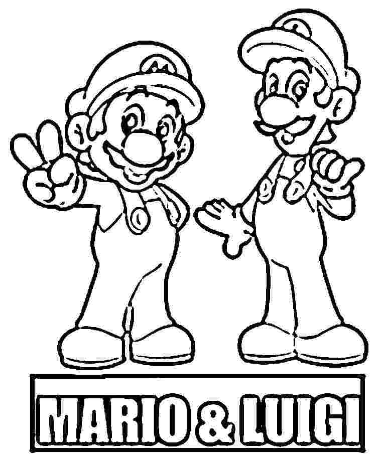 Coloring page: Super Mario Bros (Video Games) #153722 - Free Printable Coloring Pages