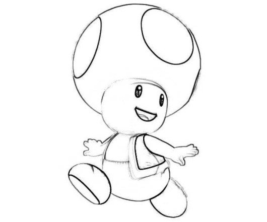 Coloring page: Toad (Video Games) #170233 - Free Printable Coloring Pages