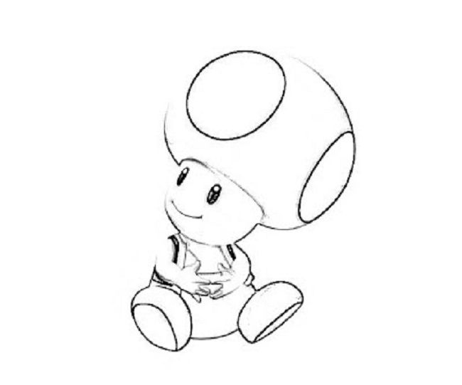 Coloring page: Toad (Video Games) #170239 - Free Printable Coloring Pages