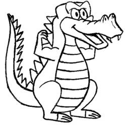 Coloring page: Alligator (Animals) #442 - Free Printable Coloring Pages