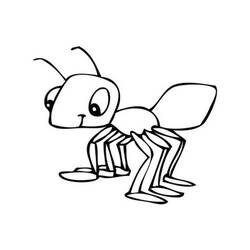 Coloring page: Ant (Animals) #6988 - Free Printable Coloring Pages